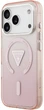 Чохол Guess IML Gradient Triangle Logo MagSafe для iPhone 17 Pro розовий (GUE004852) - зображення 2