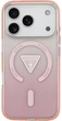 Чохол Guess IML Gradient Triangle Logo MagSafe для iPhone 17 Pro розовий (GUE004852) - зображення 3