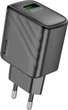 Сетевое зарядное устройство Hoco CS21A Rich single port QC3.0 charger Black (6942007609883) - изображение 1