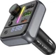 Автомобильное зарядное устройство с FM-модулятором Borofone BC50 Ascenso PD20W+QC3.0 car BT FM transmitter Black (6941991115257) - изображение 5
