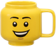 Керамічна кружка LEGO Iconic Happy Boy 255 мл Жовта (5711938247751) - зображення 1