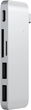USB-хаб Satechi Type-C USB 3.0 Passthrough Hub Silver (ST-TCUPM) - зображення 2