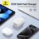 Сетевое зарядное устройство Baseus Cube Fast Charger C+U 30W EU Moon White (P10111404213-00) - изображение 11
