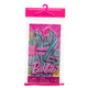 Одежда для кукол Барби Зелено-розовый костюм в полоску Barbie Fashion Pack Striped Set (HYV19) (HYV19) - изображение 2