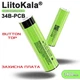 Аккумулятор 18650 LiitoKala Lii-34B PCB NCR18650B 3400mAh 6A Li-Ion выпуклый контакт с защитной платой Protected - изображение 1