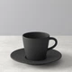 Кавова пара 220 мл Black Manufacture Rock Villeroy & Boch - зображення 1