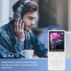Музичний MP3/MP4 плеєр Bewinner Hi-Fi 32GB Bluetooth 5.0 — Портативний аудіоплеєр з кольоровим екраном 1.8", Білий - зображення 4