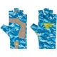 Рукавички Favorite Solar Fishing Gloves 5 Cut S/M к:white/blue - зображення 1