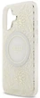 Чохол Guess IML Flowers Electro Pearl Strap MagSafe для iPhone 17 білий (GUE004899) - зображення 5