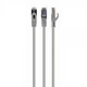 Патч-корд 7.5 м, S/STP, Grey, Cablexpert, Cat.6a, Cu, LSZH (PP6A-LSZHCU-7.5M) - изображение 1