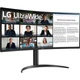 Монітор вигнутий 34" LG UltraWide 34WR55QK-B, Black - зображення 3
