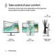 Монитор 27" HP Series 5 Pro (527pu), Silver/Black (9E0G5AA) - изображение 8
