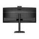 Монітор вигнутий 34" AOC CU34E4CW, Black - зображення 4