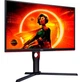 Монітор 24.5" AOC 25G3ZM/BK, Black/Red - зображення 2