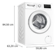 Стиральная машина полногабаритная Bosch WAN2829NBY - изображение 2
