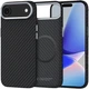 Чохол для смартфона Tech-Protect Ion Carbon Magsafe для Apple iPhone Air Black-Silver (5906302330348) - зображення 1