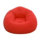 Надувное кресло-пуф Inflatable Sofa / Надувное кресло-мешок 110×110×85 см Красный - зображення 1