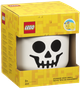 Pojemnik LEGO Głowa Mała Skeleton 2 l (40310808) (5711938030872) - obraz 1