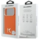 Чохол Karl Lagerfeld Karl Head Logo MagSafe для iPhone 17 Pro оранжевий (KF002915) - зображення 8