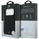 Чехол Mercedes Leather with Crossed Lines MagSafe для iPhone 17 Pro Black (Mer008806) - зображення 8