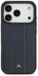 Чехол Mercedes Leather Laurel Leaves Stripes MagSafe для iPhone 17 Pro Синій (Mer008553) - зображення 3