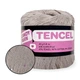 Пряжа з тенселом і паєтками Candy-Yarn Tencel, Бежевий №104, бавовна з тенселом, пряжа для літніх виробів - зображення 1