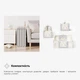 Дитячий манеж з килимком Mealux Roger White/Grey (арт. KD-C071 White/Grey) - изображение 7