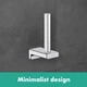 Держатель для туалетной бумаги HANSGROHE AddStoris 41756000 хром - изображение 4