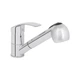 Смеситель для кухни Lidz Mars 011 с выдвижным изливом (k40) LDMAR011CRM34859 Chrome - изображение 1