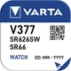 Батарейка Varta V377 SR626SW D377 SR66 RW329 - изображение 3