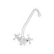 Смеситель для кухни Lidz Lamb 271F двухвентильный LDLAM271FCRM21889 Chrome - изображение 5