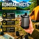 Портативный душ с насосом на аккумуляторе 6000 mAh душ производный переносной для кемпинга дачи Black - изображение 3