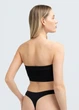 Жіночий безшовний топ з мікрофібри Giulia BANDO S/M Black, топ бандо, без бретелей - зображення 3