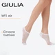 Жіночі короткі сітчасті шкарпетки Giulia WS1 AIR PA 002 one size White-bianco, літні дихаючі шкарпетки, білі, в сітку - зображення 1