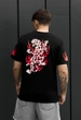 Футболка Мужская Staff Черная С Логотипом И Принтом Огненный Тигр Базовая Staff Black Logo & Fire Tiger S (393813) - изображение 2