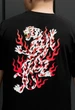 Футболка Мужская Staff Черная С Логотипом И Принтом Огненный Тигр Базовая Staff Black Logo & Fire Tiger S (393813) - изображение 4