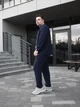 Чоловічий Комплект Сорочка Штани Синій Однотонний Базовий Набір L (369434) - зображення 2