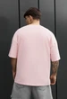 Футболка Чоловіча Стаф Рожева Оверсайз З Надписом Amor Спортивна Staff Amor Oversize XXL (393811) - зображення 2