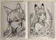 Розмальовка антистрес Cute Cat Girl 20 сторінок - зображення 7