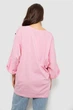 Футболка AGER 5XL Розовый 244R4007 - изображение 4
