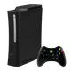 Набір Консоль Microsoft Xbox 360 Jasper Elite Freeboot 120GB Matte Black + 5 Вбудованих Ігор Б/У + Геймпад Бездротовий - зображення 1