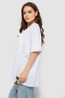 Футболка жіноча з принтом, колір білий, XXXL-4XL, 244R5006-5 - зображення 3