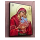 Ікона Божої Матері Глікофілуса (Солодке Лобзання) 20 × 26 см - зображення 4