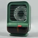 Настольный вентилятор с увлажнителем воздуха Remax F18 Oscillating 3 скорости, 2 режима распыления воды, аккумулятор 4000 mAh, подсветка Green - изображение 4