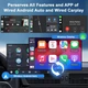 Безпровідний адаптер Uniytriox CarPlay / Android Auto / Wi-Fi / Bluetooth / USB / black - зображення 2
