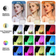 Светодиодная прямоугольная LED лампа RGB PM-36 36х25см Прожектор с штативом 2м Набор для блогера - изображение 6
