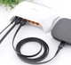 Мережевий кабель Ugreen Cat 6 U/UTP Lan Flat Cable 1 м Black (UGR-50173) - зображення 6