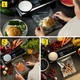 Вакуумный упаковщик автоматический запайщик Yoer Fresh Food VSS01BK 120 Вт вакууматор с весами и аксессуарами Черный - изображение 3