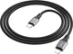 Кабель Hoco X86 iP Spear PD silicone charging data cable Black (6931474777898) - зображення 3
