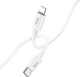 Кабель Hoco X87 Magic silicone PD charging data cable for iP White (6931474783189) - зображення 2